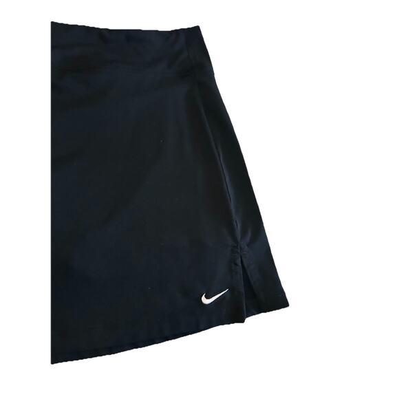 Nike Dri-Fit Women’s Black Nike Tennis Golf Skort Skirt Size M Athletic Sports - Picture 2 of 6
